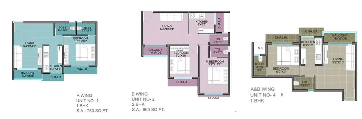 Infinity Icon Floor plan